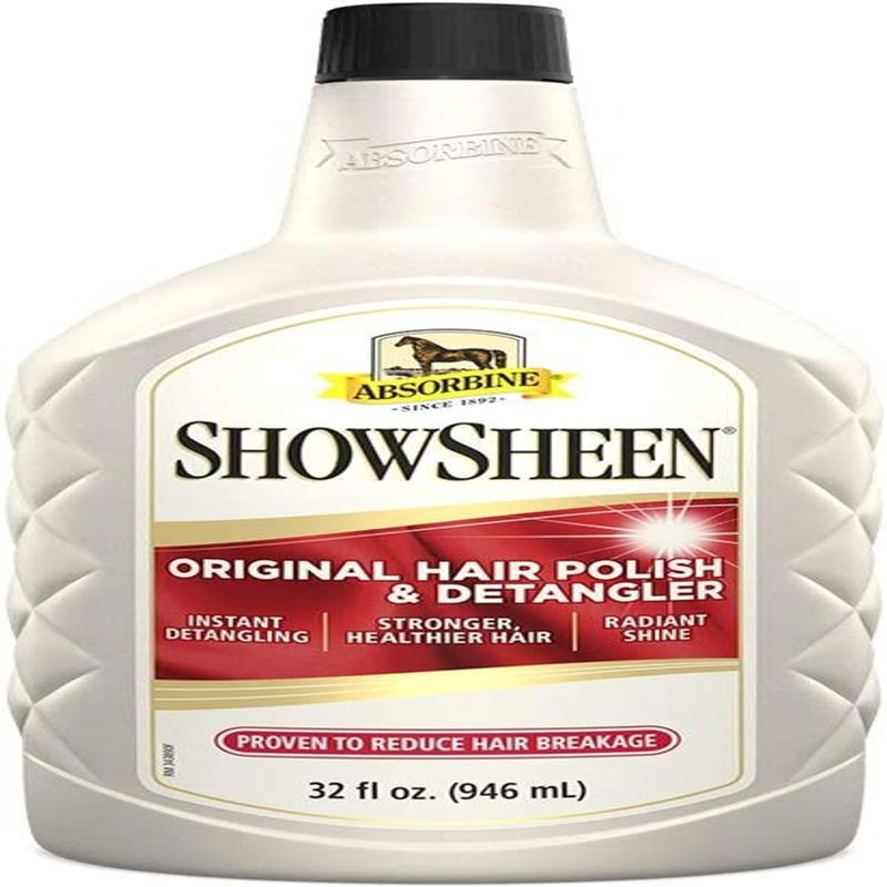 Absorbine ShowSheen Hair Polish & Detangler for Mane, Tail & Coat, Healthy... 