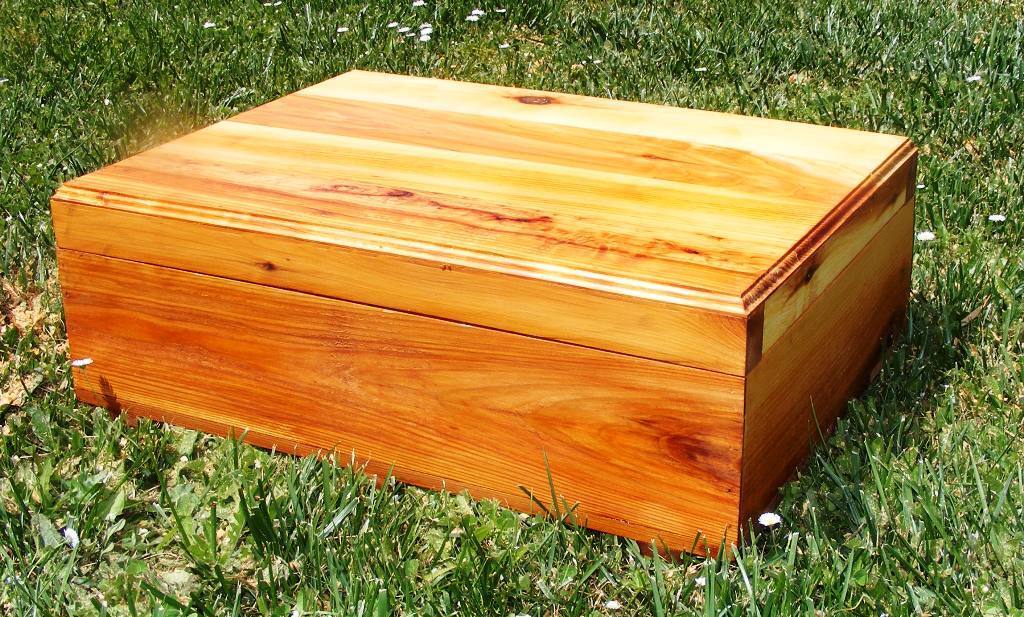 Pet Coffin Casket for German Shepards / Large Dogs - Size 36 x 24 x 14 inches