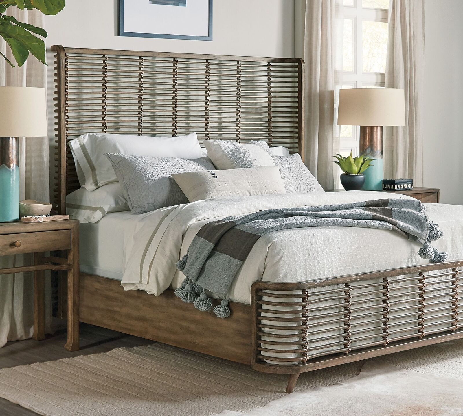 Anders Rattan Bed