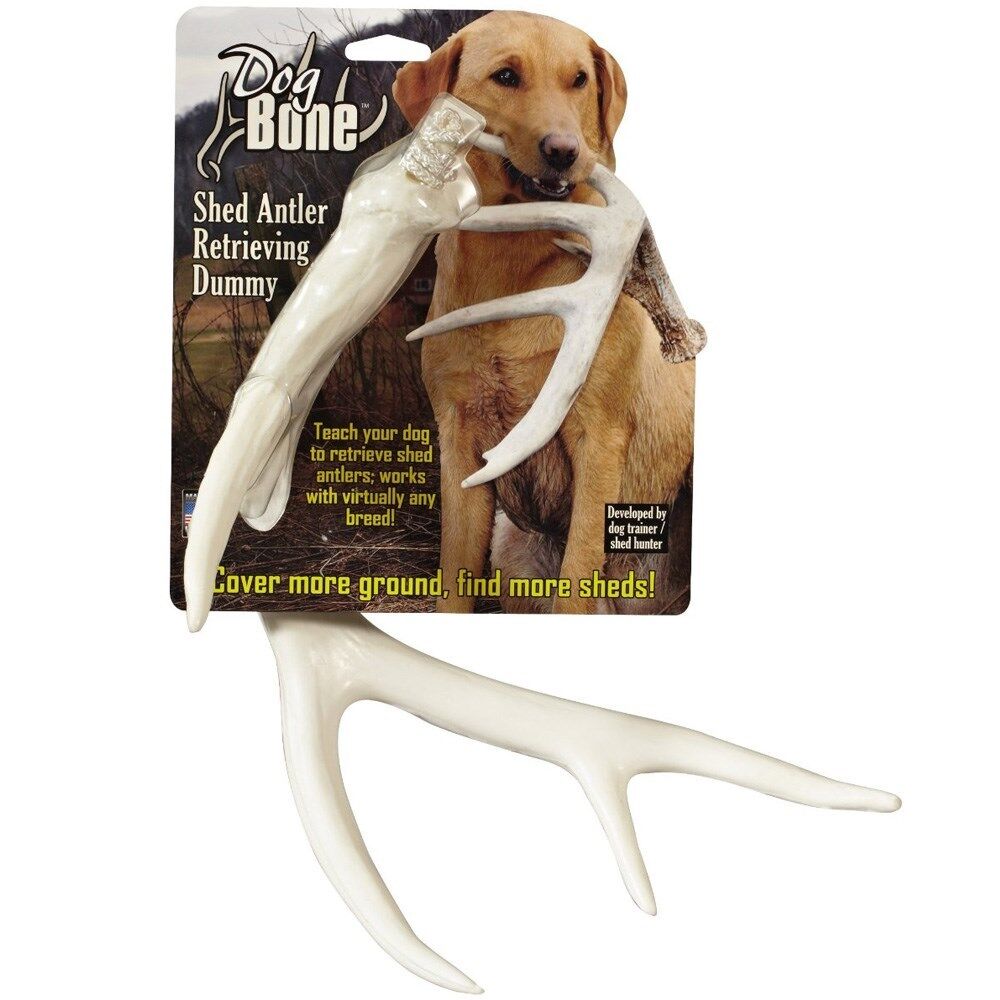 Dog Bone Shed Antler Retrieving Soft Dummy For Shed Dog Training #00300