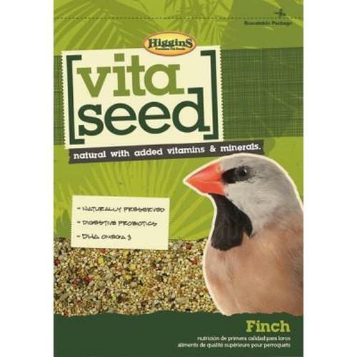 Higgins Vita Seed Finch Natural Bird Food 25 lbs