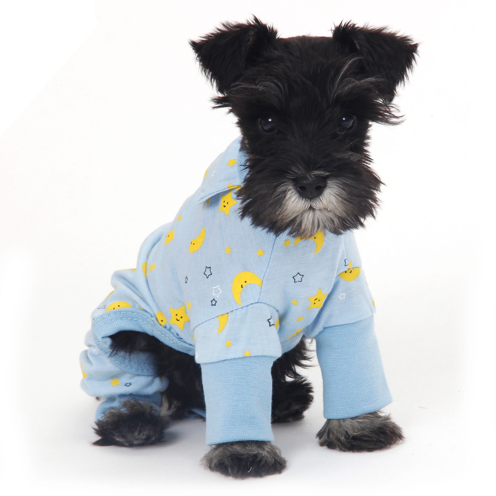 Pet Clothes Dog Pajama Jumpsuit Cute Soft Cotton Teddy Cat Sleepwear Coat