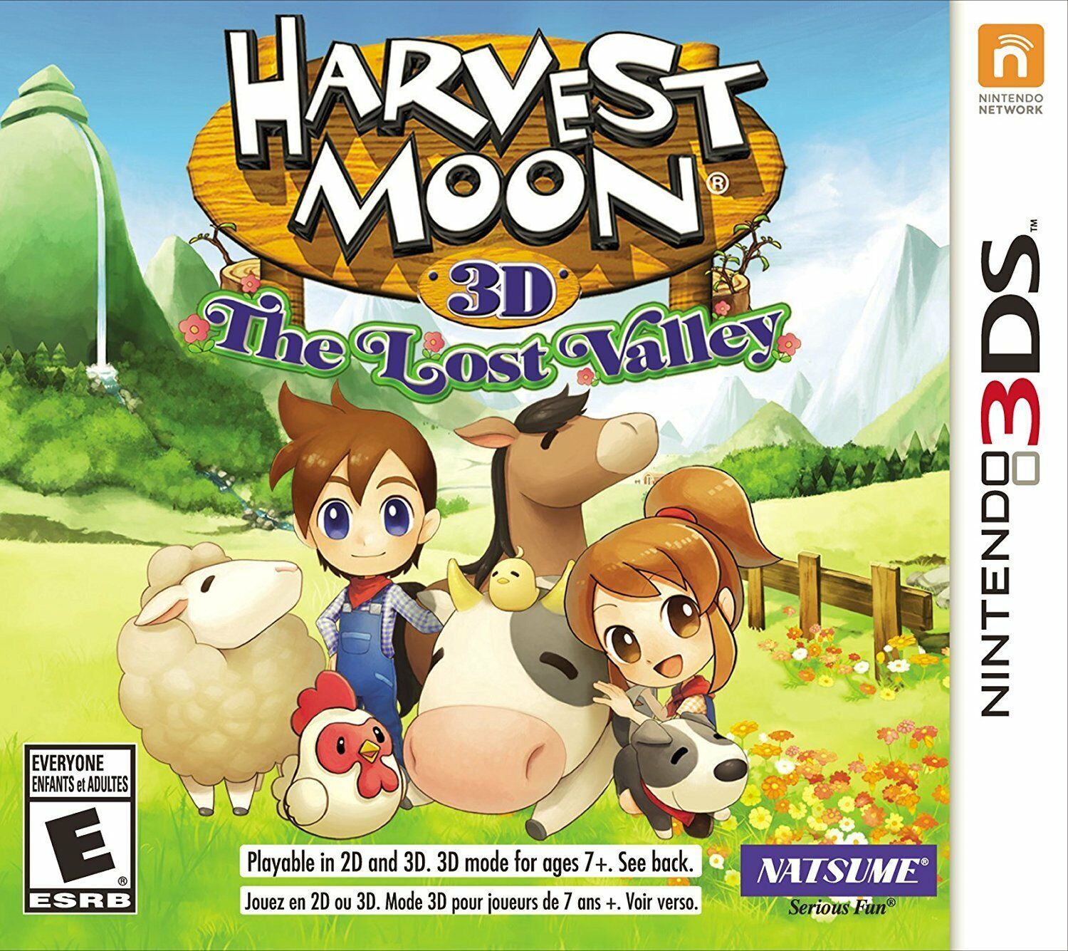 Harvest Moon: The Lost Valley -Nintendo 3DS [2DS Farm Life Simulation RPG] NEW