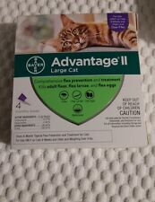 BAYER Advantage  2Flea and Tick Remedies 4 DOSES  picture