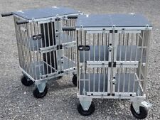 Titan 4 Berth Toy Dog Aluminium Dog Show Trolley with 8