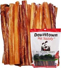 Downtown Pet Supply 12-inch Bully Sticks for Large Dogs, Pack of 8 - Single Ingr picture