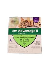 Advantage II Flea and Tick Remedies 4 Doses Large Cat Feline K picture