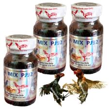 Chicken Rooster Supplement MEGA MIX PJ92 Nourish Muscles Before Fighting 10ml x3 picture