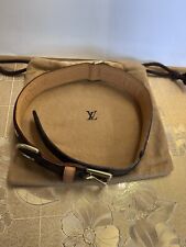 Louis Vuitton Monogram Baxter Collar Brown Pet Dog With storage bags No tags picture