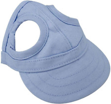 Pet Dog Sun Protection Visor Hat with Adjustable Strap Sport Hat (Blue M) picture